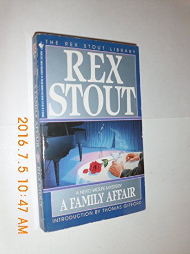 A Family Affair (The Rex Stout Library)