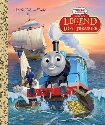 Sodor's Legend of the Lost Treasure (Thomas & Friends) (Little Golden Book)