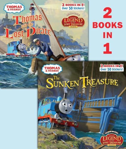Thomas and the Pirate/ The Sunken Treasure (Thomas & Friends) (Pictureback(R))