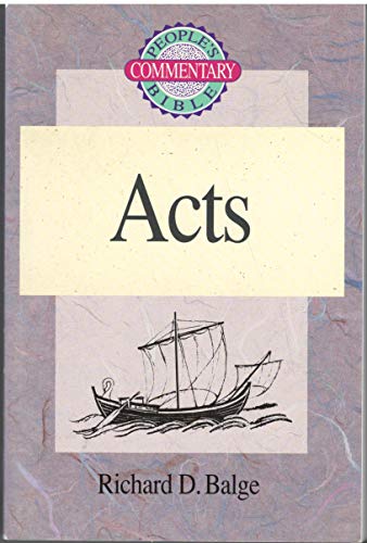 Acts (People's Bible Commentary Series)