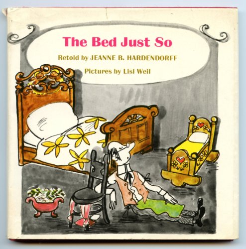 The bed just so