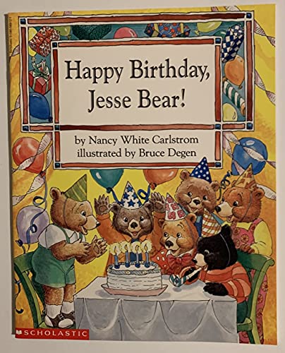 Happy Birthday, Jesse Bear