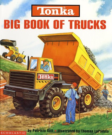 Tonka Big Book Of Trucks Hardcover Book