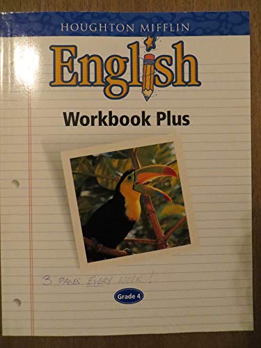 Houghton Mifflin English: Workbook Plus Grade 4