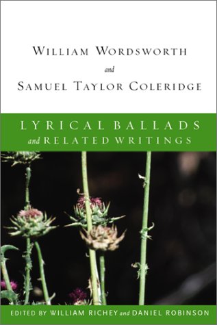 Cover of Lyrical Ballads and Related Writings (New Riverside Editions) by William Wordsworth, paperback Book