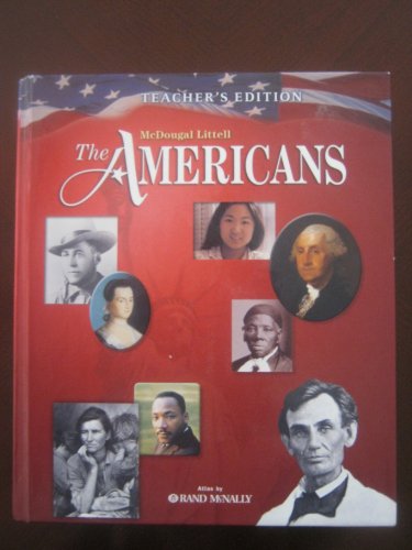 Cover of The Americans Teacher's Edition (Teacher's Edition) by and Wilson Danzer Klor de Alva Woloch, hardcover Book