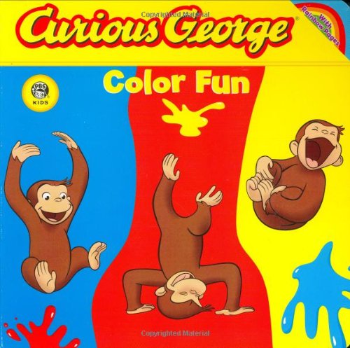 Curious George Color Fun (CGTV Board Book): Die-cut Board Book