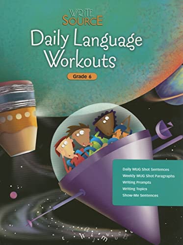 Write Source: Daily Language Workouts, Grade 6