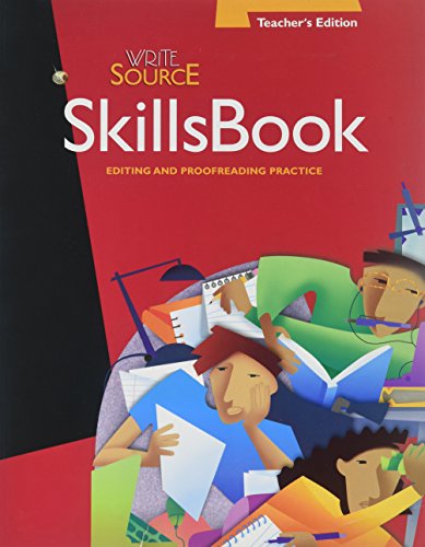 Skills Book, Editing and Proofreading Practice, Teacher's Edition, Grade 10