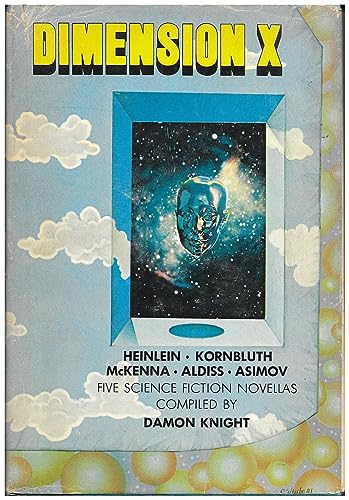 Cover of Dimension X Five Science Fiction Novellas, hardcover Book