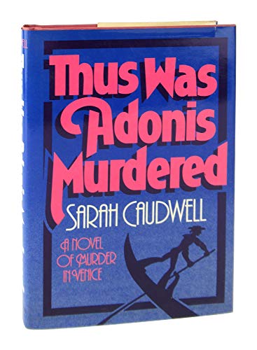 Thus Was Adonis Murdered