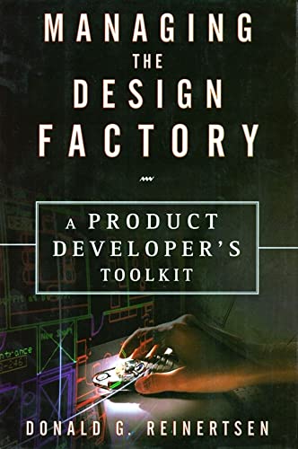 Cover of Managing the Design Factory by Reinertsen, Donald G., hardcover Book