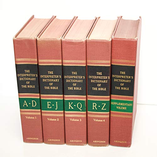 The Interpreter's Dictionary of the Bible
