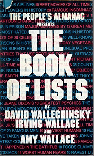 The People's Almanac Presents the Book of Lists