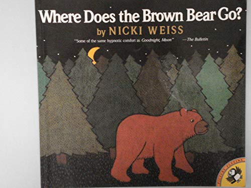 Where Does the Brown Bear Go?