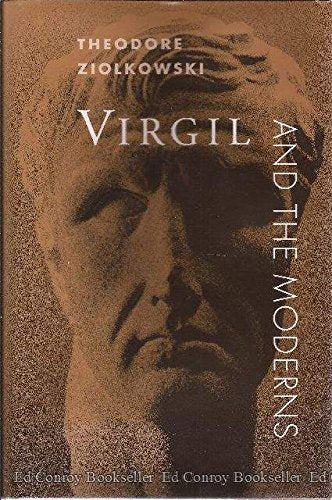 Cover of Virgil and the Moderns by Ziolkowski, Theodore, hardcover Book