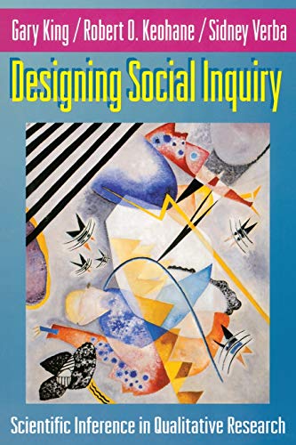 Cover of Designing Social Inquiry: Scientific Inference in Qualitative Research by King, Gary, paperback Book
