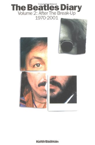 Cover of Beatles Diary: After the Break-Up 1970-2001 (2) by Miles, Barry, paperback Book