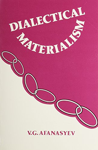 Cover of Dialectical Materialism by Afansayev, V. G., Paperback Book