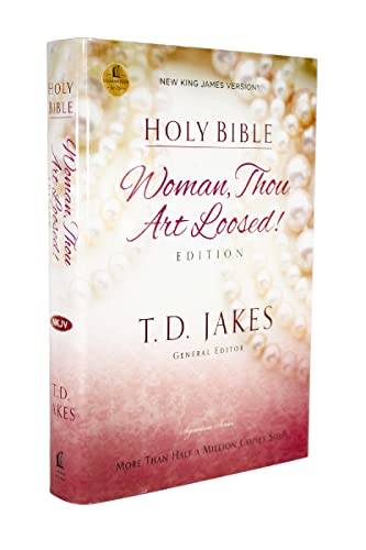 NKJV, Woman Thou Art Loosed, Hardcover, Red Letter: Holy Bible, New King James Version