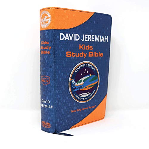 NKJV, Airship Genesis Kids Study Bible, TechTile Leather Edition: Holy Bible, New King James Version