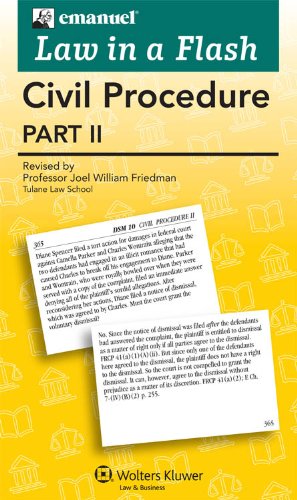 Civil Procedure (Law in a Flash)