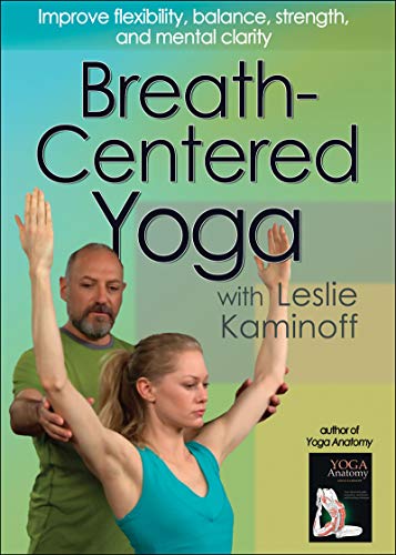Cover of Breath-Centered Yoga with Leslie Kaminoff by Leslie Kaminoff, DVD Book