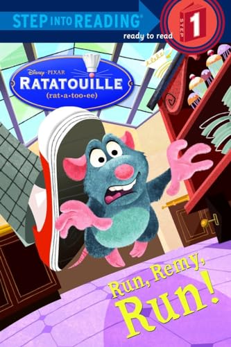 Cover of Run, Remy, Run! (Step into Reading) (Ratatouille Movie tie in) by RH Disney, paperback Book