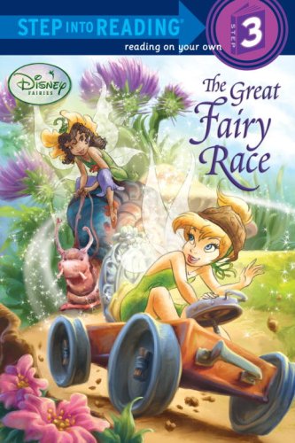 Cover of The Great Fairy Race (Disney Fairies) (Step into Reading) by RH Disney, paperback Book