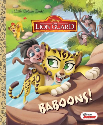 Baboons! (Disney Junior: The Lion Guard) (Little Golden Book)