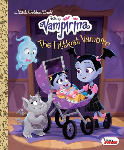 The Littlest Vampire (Disney Junior Vampirina) (Little Golden Book)