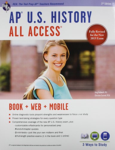 AP® U.S. History All Access Book + Online + Mobile (Advanced Placement (AP) All Access)