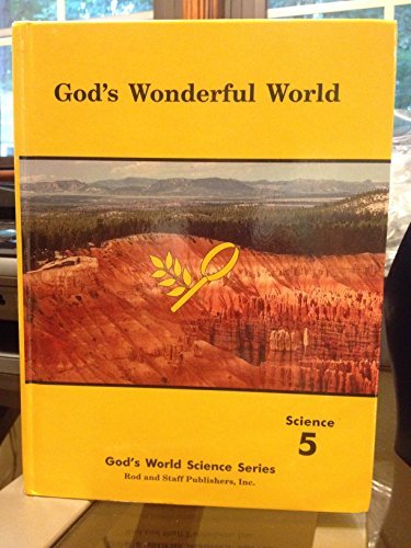 God's Wonderful World--Science 5 (Student Text)
