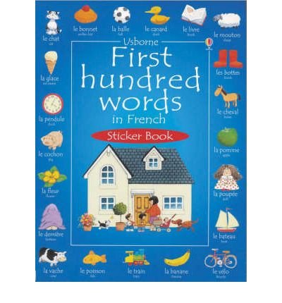 First 100 Words in French Sticker Book
