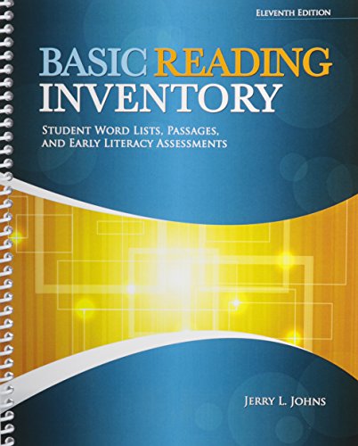Cover of BASIC READING INVENT.-STUD.WOR by Jerry L. Johns, paperback Book
