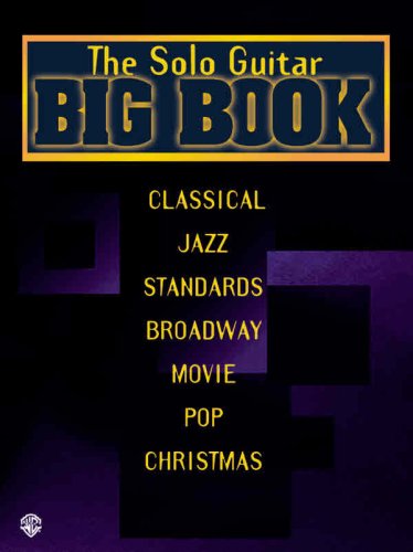 Cover of The Solo Guitar Big Book: Guitar TAB (Guitar Big Book Series) by Alfred Music, paperback Book