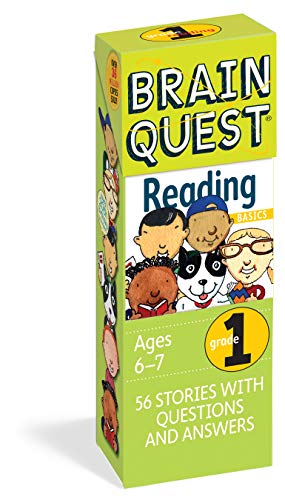 Brain Quest 1st Grade Reading Q&A Cards: 56 Questions and Answers to Challenge the Mind. Curriculum-based! Teacher-approved! (Brain Quest Decks)