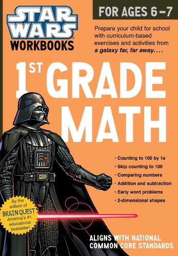 Star Wars Workbook: 1st Grade Math (Star Wars Workbooks)