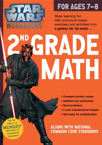 Star Wars Workbook: 2nd Grade Math (Star Wars Workbooks)