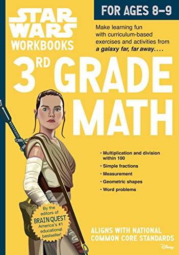 Star Wars Workbook: 3rd Grade Math (Star Wars Workbooks)