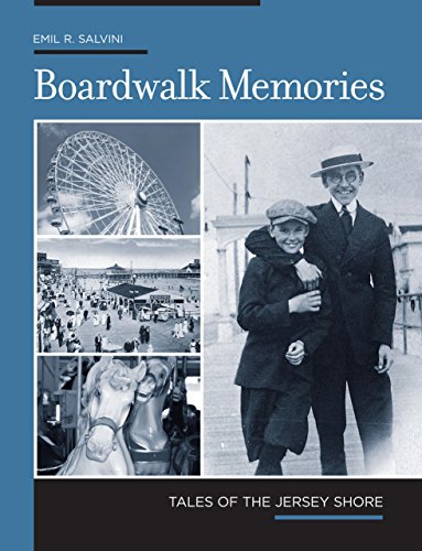 Cover of Boardwalk Memories: Tales Of The Jersey Shore by Salvini, Emil, Hardcover Book
