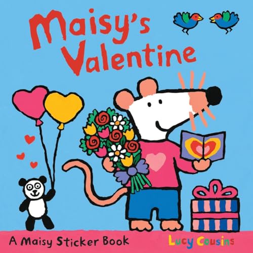 Cover of Maisy's Valentine Sticker Book by Cousins, Lucy, paperback Book