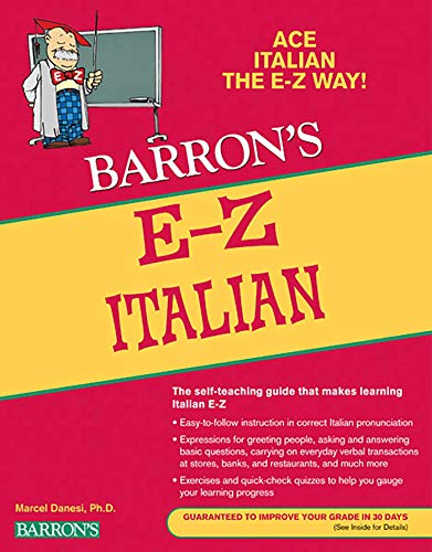 Cover of E-Z Italian (Barron's Easy Way) by Danesi Ph.D., Marcel, paperback Book
