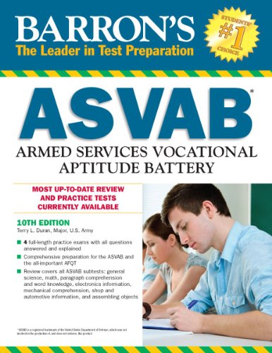 Barron's ASVAB: Armed Services Vocational Aptitude Battery