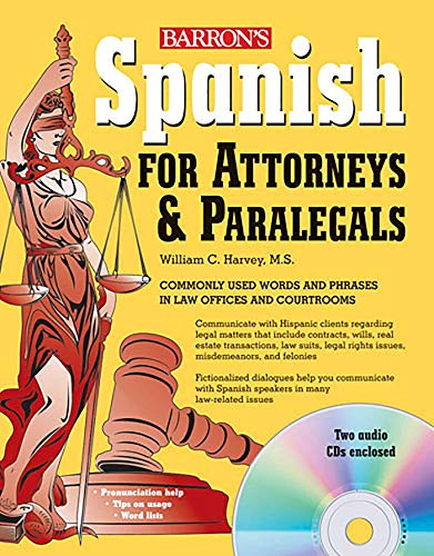 Spanish for Attorneys and Paralegals with Online Audio (Barron's Foreign Language Guides)