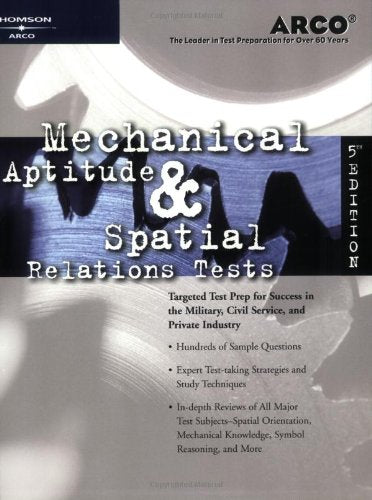Arco Mechanical Aptitude and Spatial Relations Tests, Fifth Edition