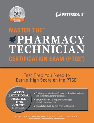 Master the Pharmacy Technician Certification Exam (PTCE) (Peterson's Master the Pharmacy Technician Certification Exam (PTCE))