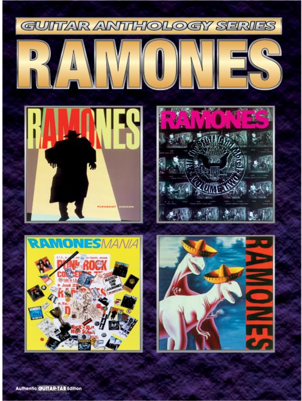 Cover of Ramones Guitar Anthology (Guitar Anthology Series) by Ramones, Paperback Book