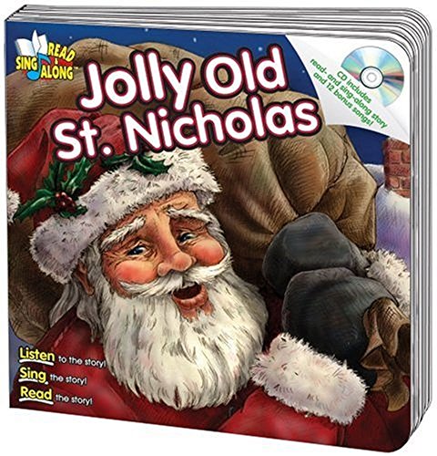 Cover of Jolly Old St. Nicholas Read & Sing Along Board Book With CD by Mitzo Hilderbrand, Karen, board_book Book