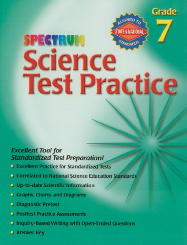 Science Test Practice, Grade 7 (Spectrum)